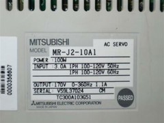 Mitsubishi MR-J2-10A1 MRJ210A1 Servo Drive AS IS
