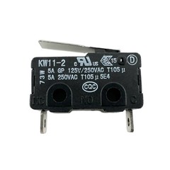 QIAOH KW11-2 5A GP 125V/250VAC Lever 2-Pin Limit Micro Switch (2 Pieces)
