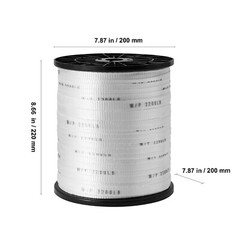 VEVOR Polyester Pulling Tape Mule Tape 5/8″ x 630′ 2200 lbf Tensile Capacity