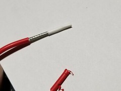 Raychem/TE FLDWC0311-1.5-2 #16awg FlexLite Dual Wall HookUp Wire PVDF UL3584 Red