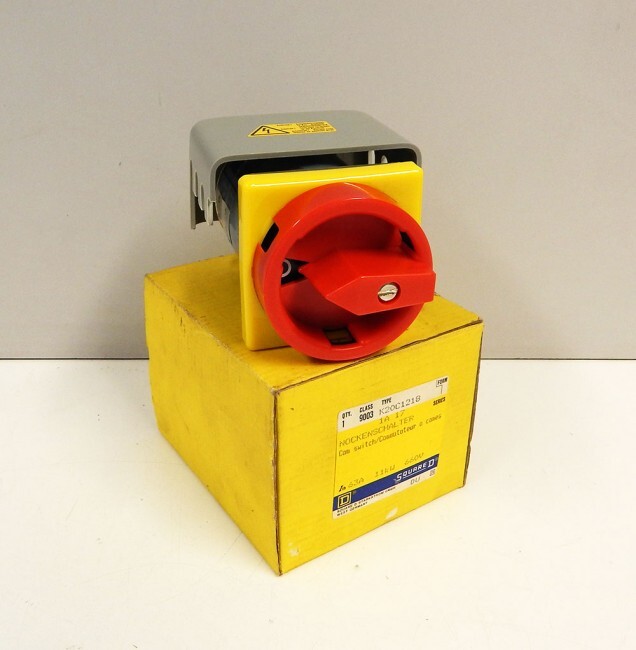 Square D Class 9003 Type K20C1218 Cam Switch -Unused/Original Packaging-
