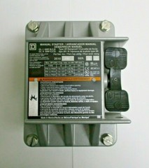 SQUARE D, FHP MANUAL STARTER, 2510FR1
