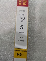 Kearney 21005 Type KS Fuse Link 5A 27kV Fit-All Eaton Cooper Power Utility OEM
