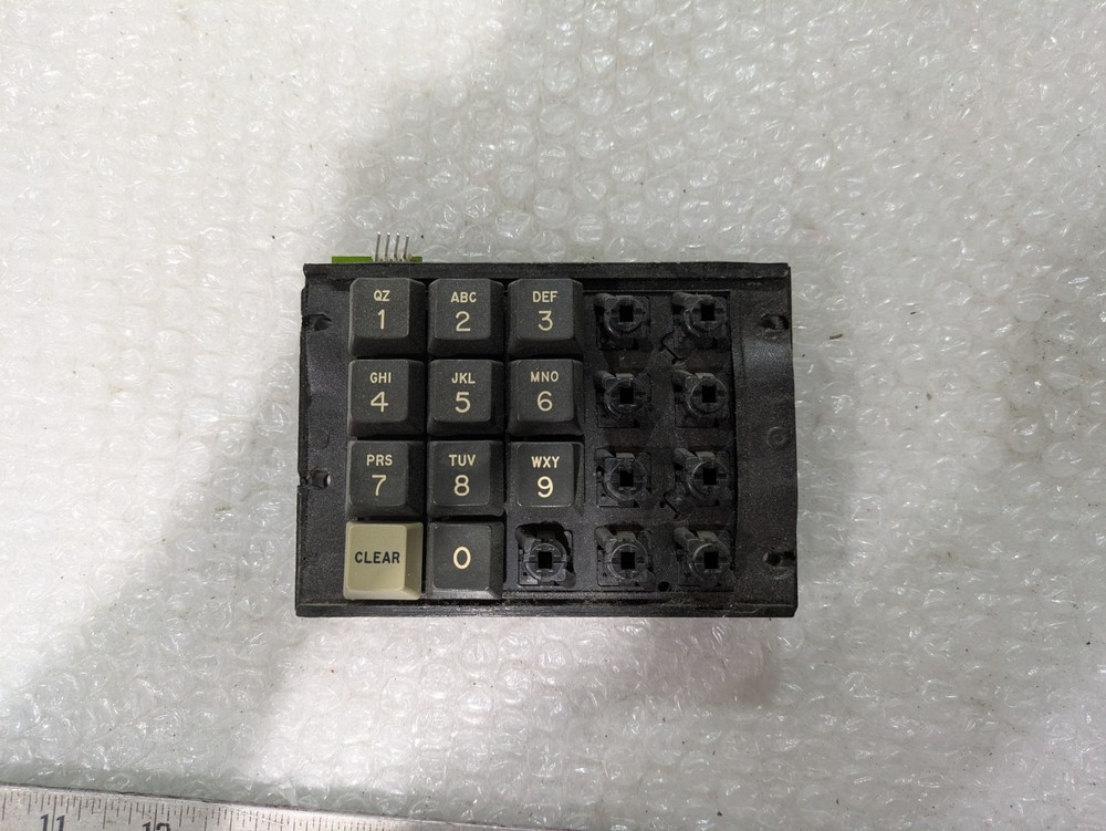 Numeric Telephone Style Keypad 0-9 Clear 12-Key Module Industrial Part