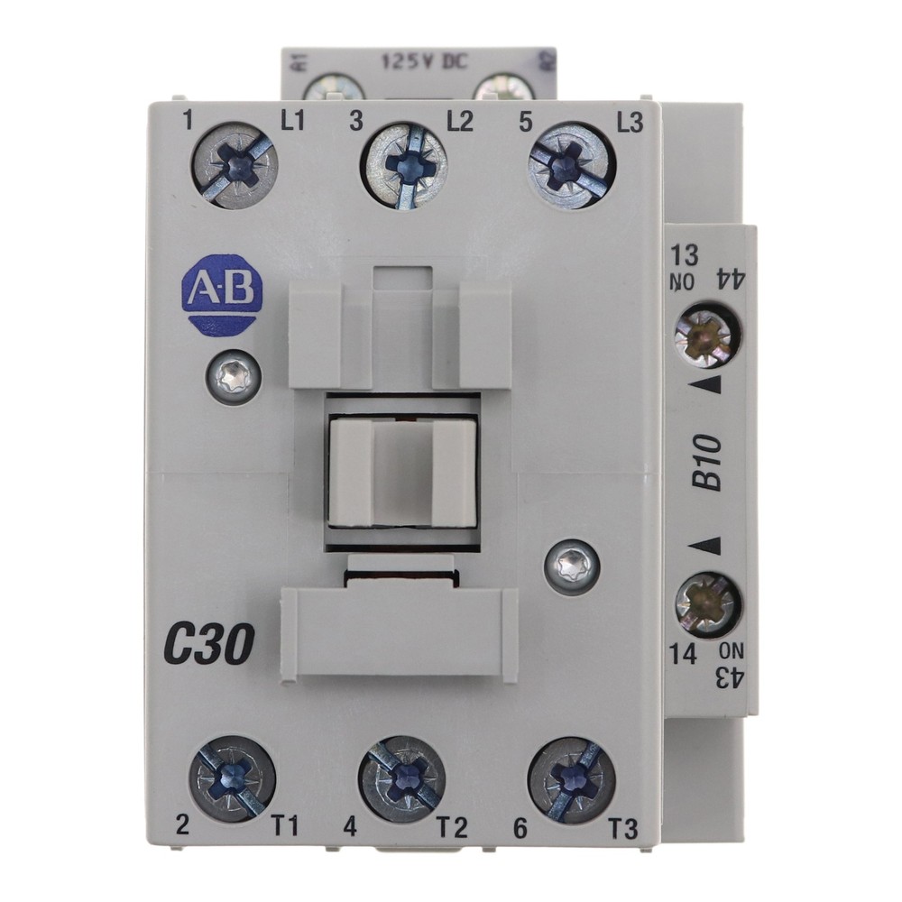 ALLEN-BRADLEY 100-C30ZS10 IEC CONTACTOR, 100-C, 3P, 3PH, 30A, 600V