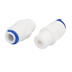 1/4″ Push Fit Tube x 1/2″ Male Thread Quick Connect 3pcs for RO Water System