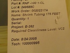 Raychem RNF-100-1-CL 2:1 Polyolefin Expired Heat Shrink Tube 175 ft