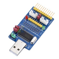 USB to I2C/IIC/SPI/UART/TTL/ISP Serial adapter EPP/MEM converter Module WCH341A