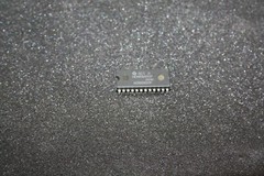 lot of (2) 68A50 ACIA Asynchronous Communications Interface Hitachi HD468A50P IC