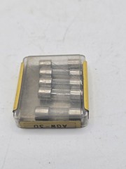 Bussmann AGW-30 1/4″ X 7/8″ AGW Automotive Glass Fuse 30 Amp, 5 Pack Old Stock
