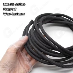 Ø1-30mm Heat Resistant Black Sleeving Cable Wire High Temperature Component Lead