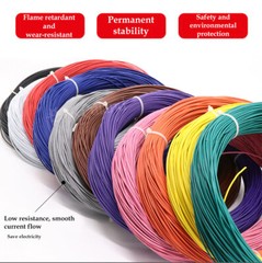 16/18/20 to 30AWG Electric Wire Multi-Strand Copper Soft Cable UL 1007 RoHS