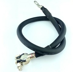 Battery Cable Negative 2 Gauge AWG Copper Custom – Car, Truck, RV, Boat, Solar