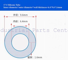 1pc 17#/5m 18#/5m 15#/5m 24#/5m 35#/5m Peristaltic Pump Special Silicone Hose