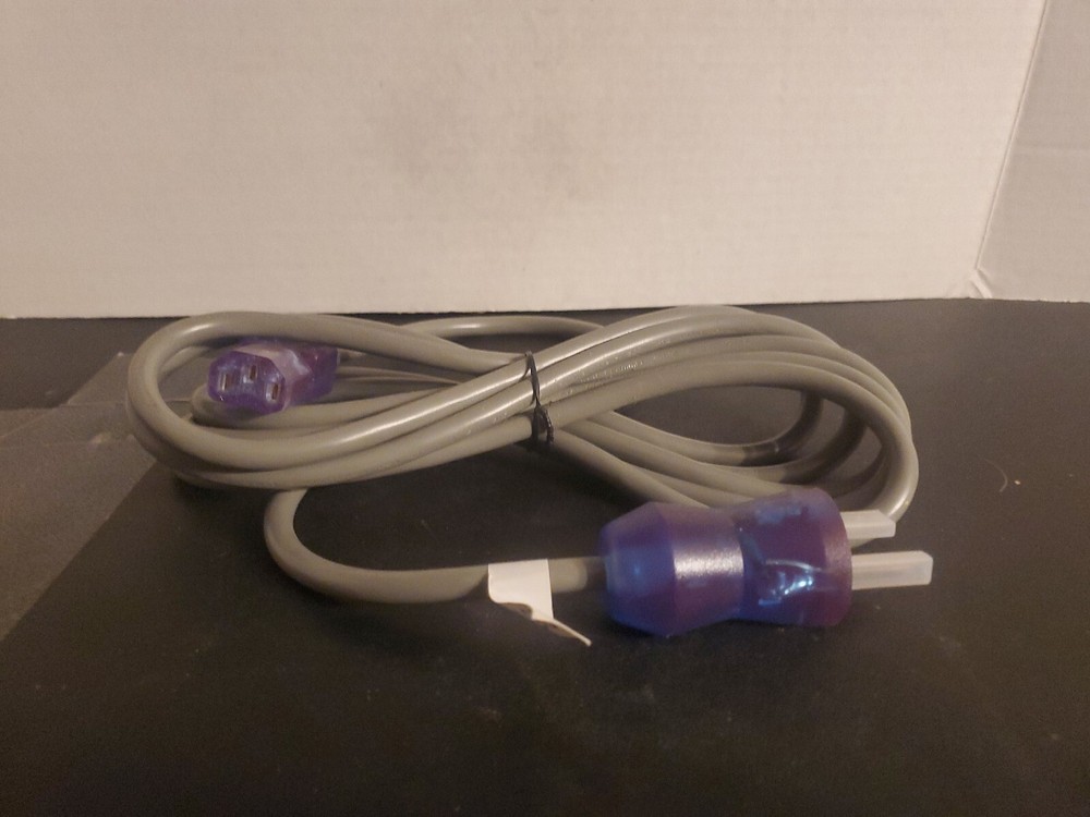 Power Cord 3 Prong (18AWG 0.824mm) CSA LL90989 type SJT 3/C 105° C Medical Grade