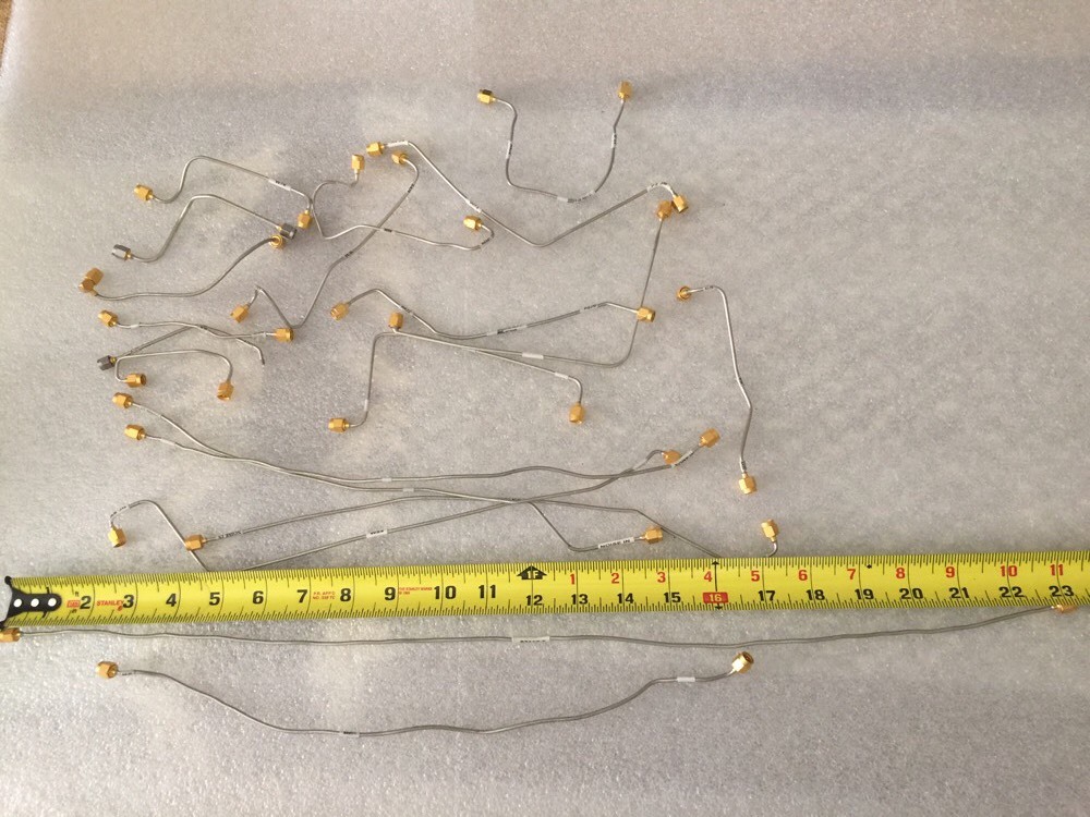 (20) SEMI RIGID Microwave Coax Cables With Suhner Connectors – Anritsu/SRC