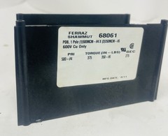 MERSEN FERRAZ SHAWMUT NO. 68061 COPPER POWER-DISTRIBUTION BLOCK 1P