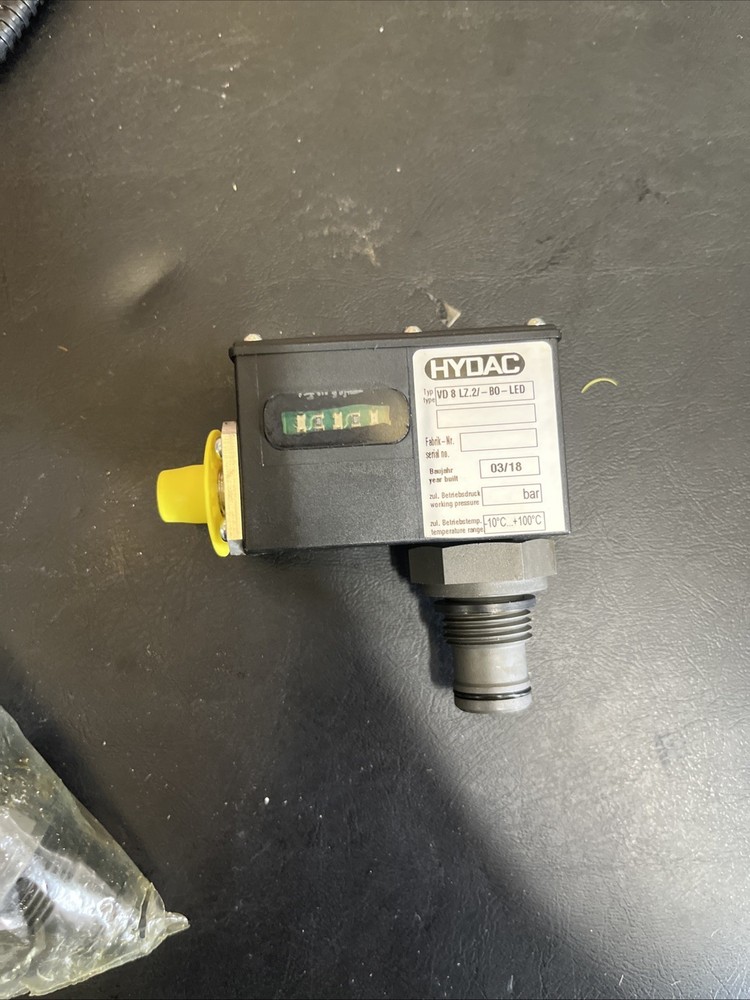 HYDAC VD 8 LZ.2/-B0-LED PRESSURE INDICATOR