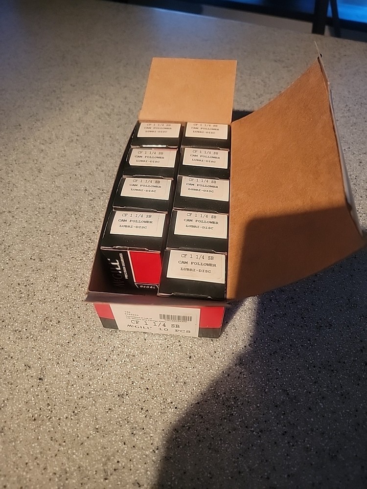 9 NEW- SEALED OLD STOCK MCGILL CF 1 1/4 SB CAM FOLLOWER 1-1/4″