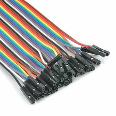 120PCS Multicolor Breadboard Cables Kit Male-Male Male-Female Female-Female