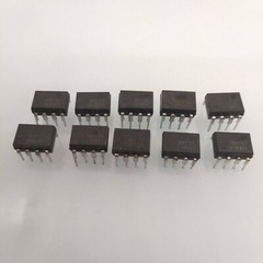 10pcs 6N137 DIP8 Isolator 2.5kVRMS 1CH OPEN