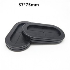 Oval Blanking Grommets Rubber Closed Blind Plug Bung Cable Wiring Protect Bushes