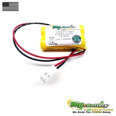 Compatible Battery 2.4v Dual-Lite Emergency Light 12-822 012-0822 12-822E Qty.1