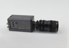 Hitachi VK-C350 Color Video Camera 12VDC Computar 12.5-75mm 1:1.6 Zoom Lens