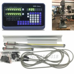 12″ 40″ TTL Linear Scale 2 Axis Digital Readout DRO Display Kit Milling Lathe US