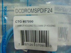 CABLES TO GO #07090 2.54MM 2P HOUSING TO 2.5 MM 2P HOUSING CD ROM