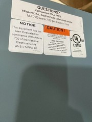 ⚡️Hubbell NXP2-PNL-16-0–U-S 16 Relay NX Lighting Controls Panel 16-30 A ⚡️READ