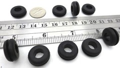 Grommet Fits 7/16″ Round Hole, Fits 1/16″ Thick Material, 28 Per Pack, Rubber