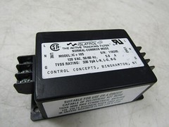 💥CONTROL CONCEPTS ISLATROL TRACKING FILTER 120 VAC 5.0 AMP IC+105