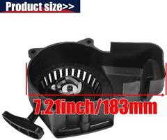 Pull Start Starter for 33cc 43cc 47cc 49cc 50cc 2-stroke Engine Mini Quad ATV Sc
