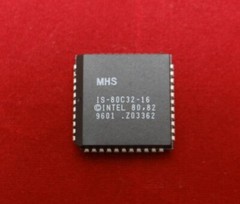 Qty10 Temic / MHS IS-80C32-16 CMOS 0 to 44 MHz Single Chip 8-bit Microcontroller