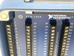 National Instruments SCB-100A 100-Pin Female SCSI Terminal Block 142931B-01L