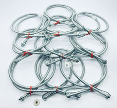 10 PCS (6FT/EA) SOUTHWIRE 55293001 LITE-WHIP 18-3 METAL CLAD WHIP 18AWG 3W FMC