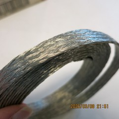 1/2″ Grounding Cable Scotch 3M Braided 11 feet long Tinned Copper