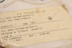Harbour Ind. Shielded Multiconductor ETFE Wire M27500-22TE2T14 ( 20′ PER SALE )