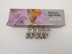 *Pack of 5* CEC Miniature Light Bulb – NEW Surplus!