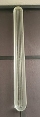 13-inch VINTAGE MACBETH SIGHT GLASS REFLEX 11 INCH CORNING GLASS # B19 14