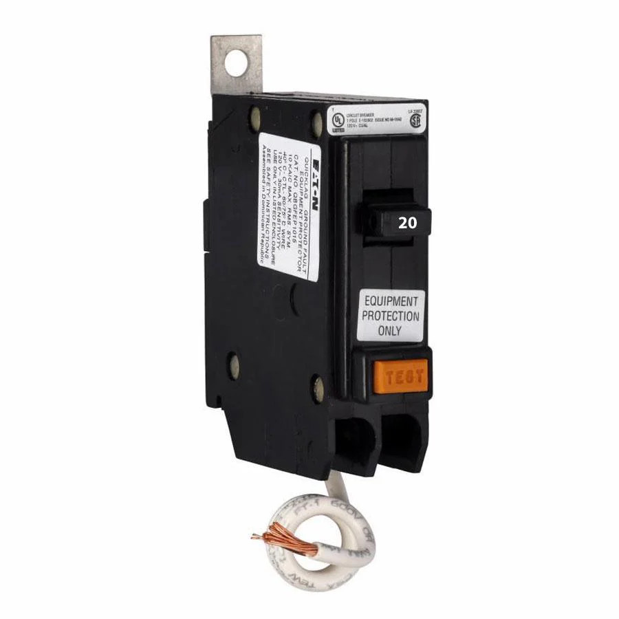 NIB – Eaton – QBGFEP1020 – Eaton / Cutler Hammer Quicklag Ground Fault Miniature