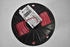 Cerrowire Solid Copper Wire Red 500′ Gasoline/Oil Resistant THHN/THWN-2 E15119A