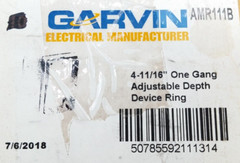 Garvin AMR111B Adjustable Single Device Rings (Lot of 5)