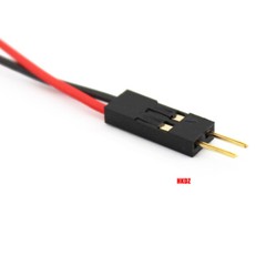 Dupont Jump Wire Male & Female Jumper Cable Lead 2.54mm 2Pin Plugs 100mm Length