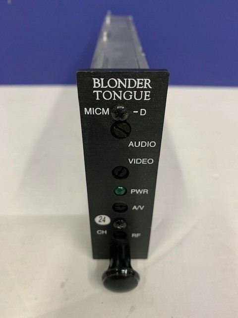 MICM-45D Channel 24 Audio Video Fixed Channel Modulator NEW