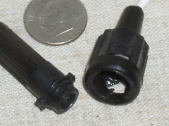 3 NEW 5MM X 20MM INLINE PIGTAIL BAYONET FUSE CLIP HOLDER 20GA 20AWG WIRE USA