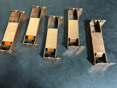QTY (5) COPPER Busbar Electrical parts
