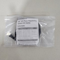 3M RJS-2-4FT REJACKETING SLEEVE 4′ COIL, MATALLIC SHIELD DIAM RANG 0.60-0.80″