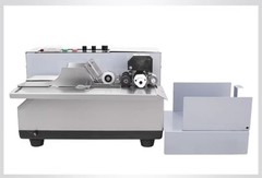 MY-380F Steel Automatic Date Printer Solid Ink Roll Batch Coding Machine
